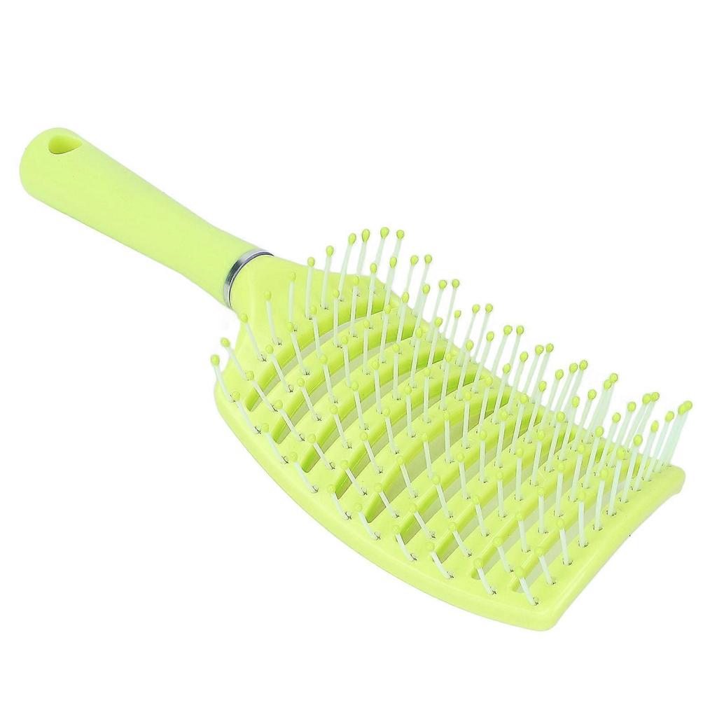 Detangling Hair Brush Professional Men Women Vented Paddle Hair Brush Styling Tool for Thick Straight HairFluorescent Yellow