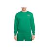Nike Logo Pullover Crewneck Long Sleeve Sweatshirt Men Sweatshirt Green FZ0764-365