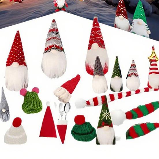 2025 Christmas Gnomes Advent Calendar 24 Days Countdown Box with Dwarf Figures Holiday Home Decoration Gifts