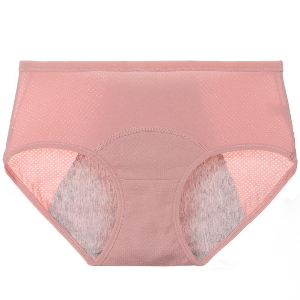 Menstrual Period Panties For Women Leak-Proof Organic Cotton Protective Briefs Menstrual Panties Teen Girls Period Underwear