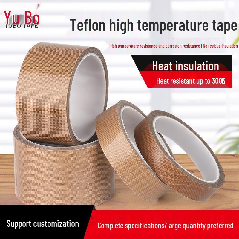 Teflon High-Temperature Non-Stick Heat-Resistant Adhesive Tape for Sealing and Vacuum Machines