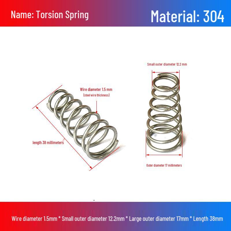 Stainless Steel Pagoda-Shaped Trapezoidal Compression Spring for Battery