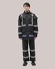 Reflective Raincoat and Pants Set for Traffic Safety and Rain Protection