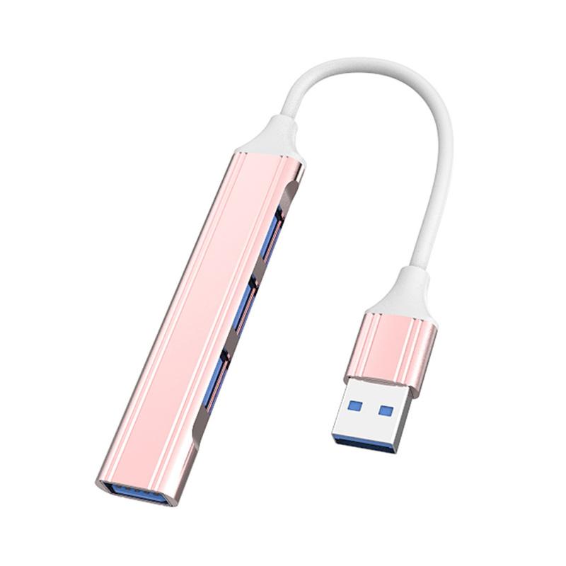 High-speed Type-c Usb C Hub 4-port Multi Splitter Adapter Otg Compatible For Lenovo Huawei Xiaomi