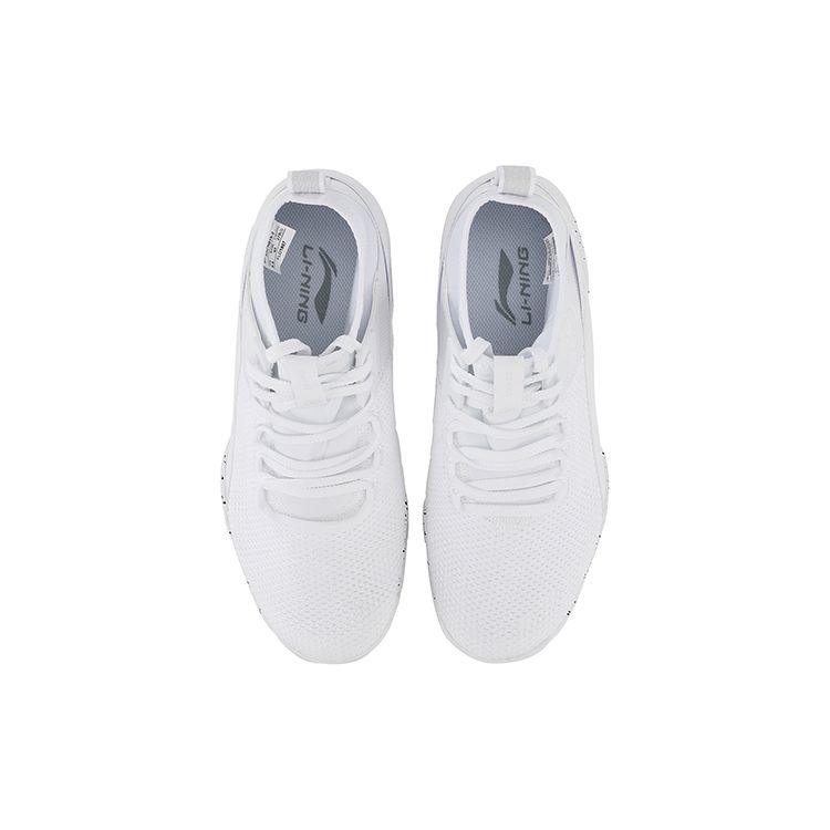 Li-Ning Comfortable Versatile Fabric Synthetic Leather Shock Absorption Non-Slip Wear-Resistant Breathable Support Mid-Top Basketball Shoes ABCN019-2