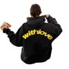 Oversized Drop Shoulder Trendy Unisex Pullover Hoodie for Autumn/Winter