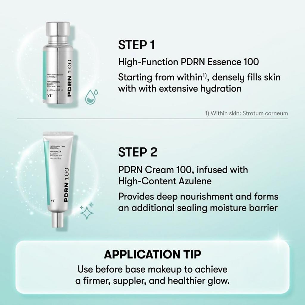VT COSMETICS Nadel Shot & PDRN Hautpflege