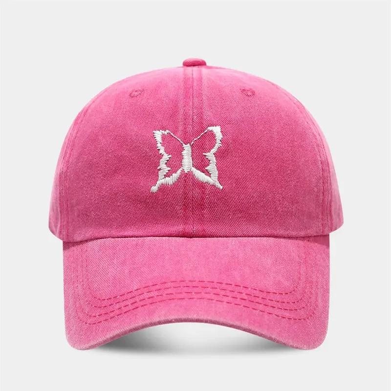 

Spring Cotton Cartoon Embroidery Casquette Baseball Cap Adjustable Outdoor Snapback Hats for Men and Women 37 56-60cm Adjustable красный