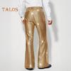 Herrenhose mit glänzenden Pailletten, Retro-Party-Tanzhose mit elastischer Taille, weites Bein, Nachtclub-Diskohose für Bühnenauftritte, Hip-Hop-Bar