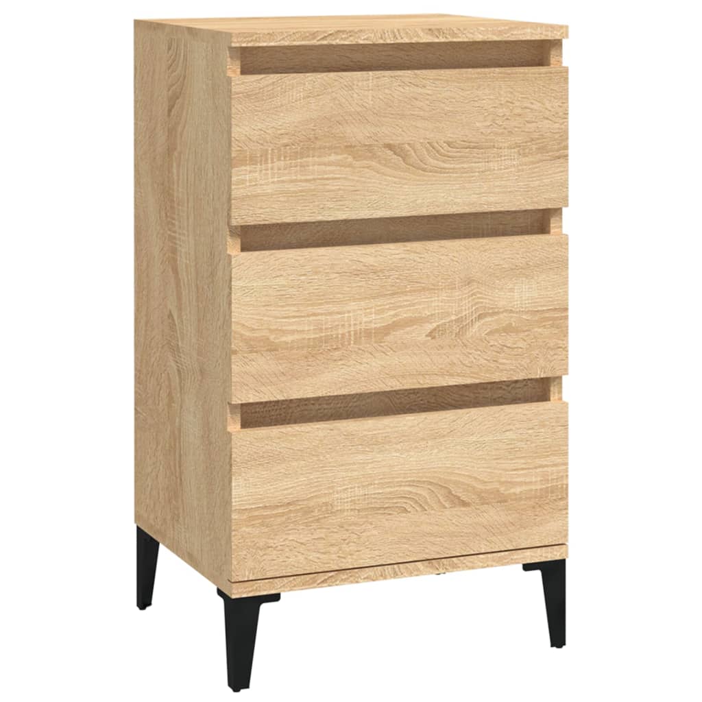 Nightstand Sonoma Oak 40x35x70 cm Particleboard