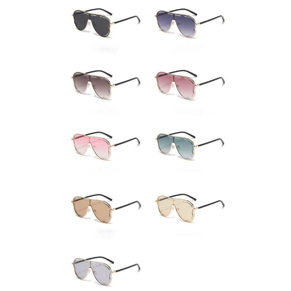 Big Frame Women Sunglasses Y2K Anti-UV Glasses Classic Pilot Sunglasses  Business