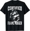 Frame Mogging - Funny Cringe Alpha Wolf T-Shirt