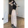 2026 Quick-Dry Women's Paratrooper Scythe Pants - Wide-Leg, Deconstructed Spring Summer Workwear