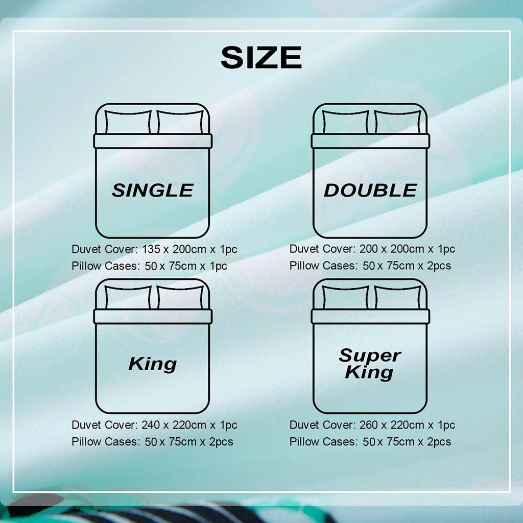 3D Digital Printing Luxury Quilt Cover Pillowcase Single Double Bed Household Textile Microfiber Soft Bedding Set 2/3 Pieces Gift