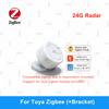 Mini Zigbee Human Presence Sensor 24G Mmwave Radar Detector Occupancy Sensor,Static/Motion Detect,For Tuya Home Assistant Z2MQTT