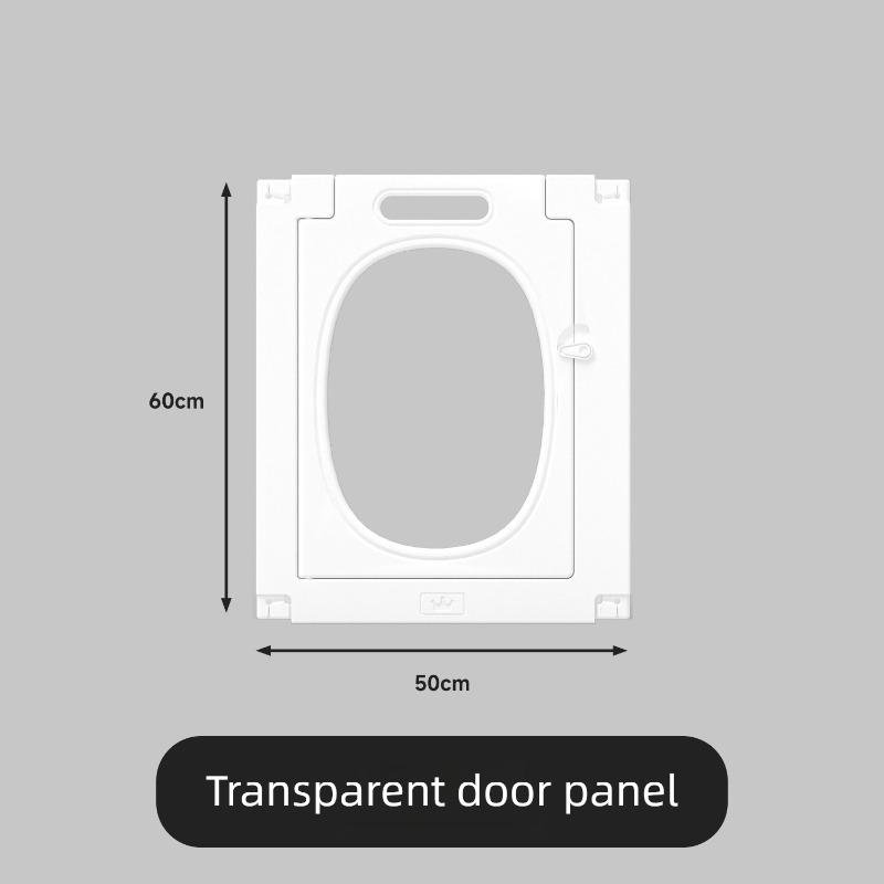 

High 60CM DIY Pet Dog Fence Gate Indoor Portable Teddy Enclosure Panels Dog Anti Escape Transparent Samll Dogs Fences Supplies High 60CM