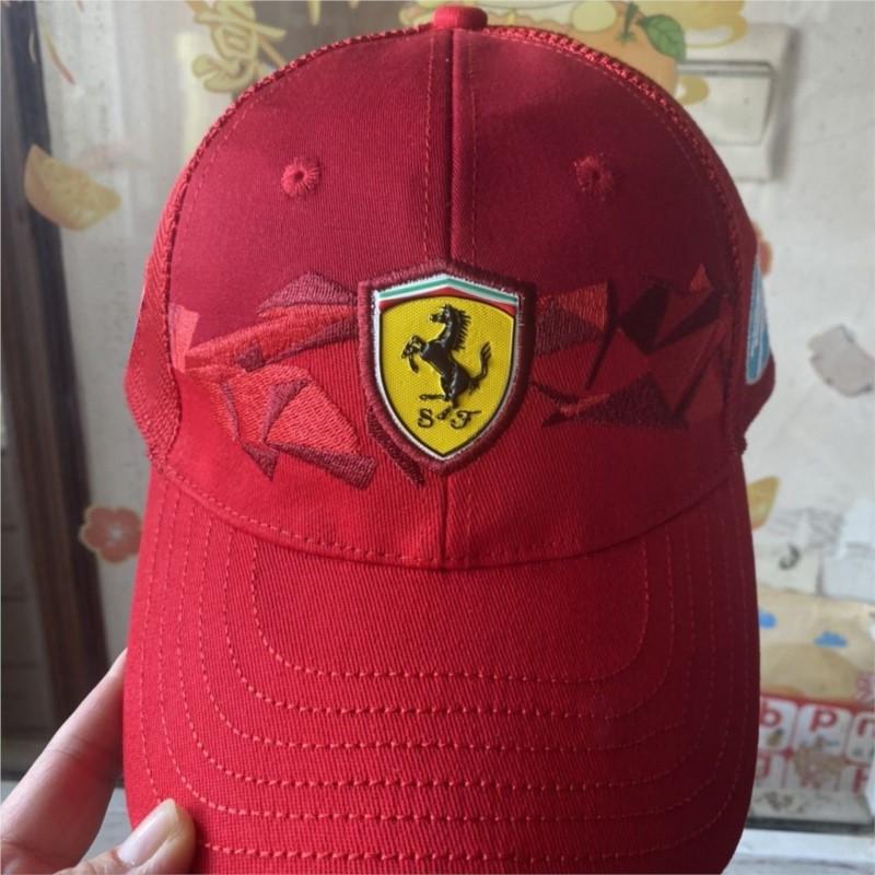 

Регулируемая Вышитая Бейсболка для Наружных Спортивных Мероприятий F1 Ferrari Racing Повседневная Кепка Для Ferrari F430 Stradale 458 488 599 612 FF F12 красный