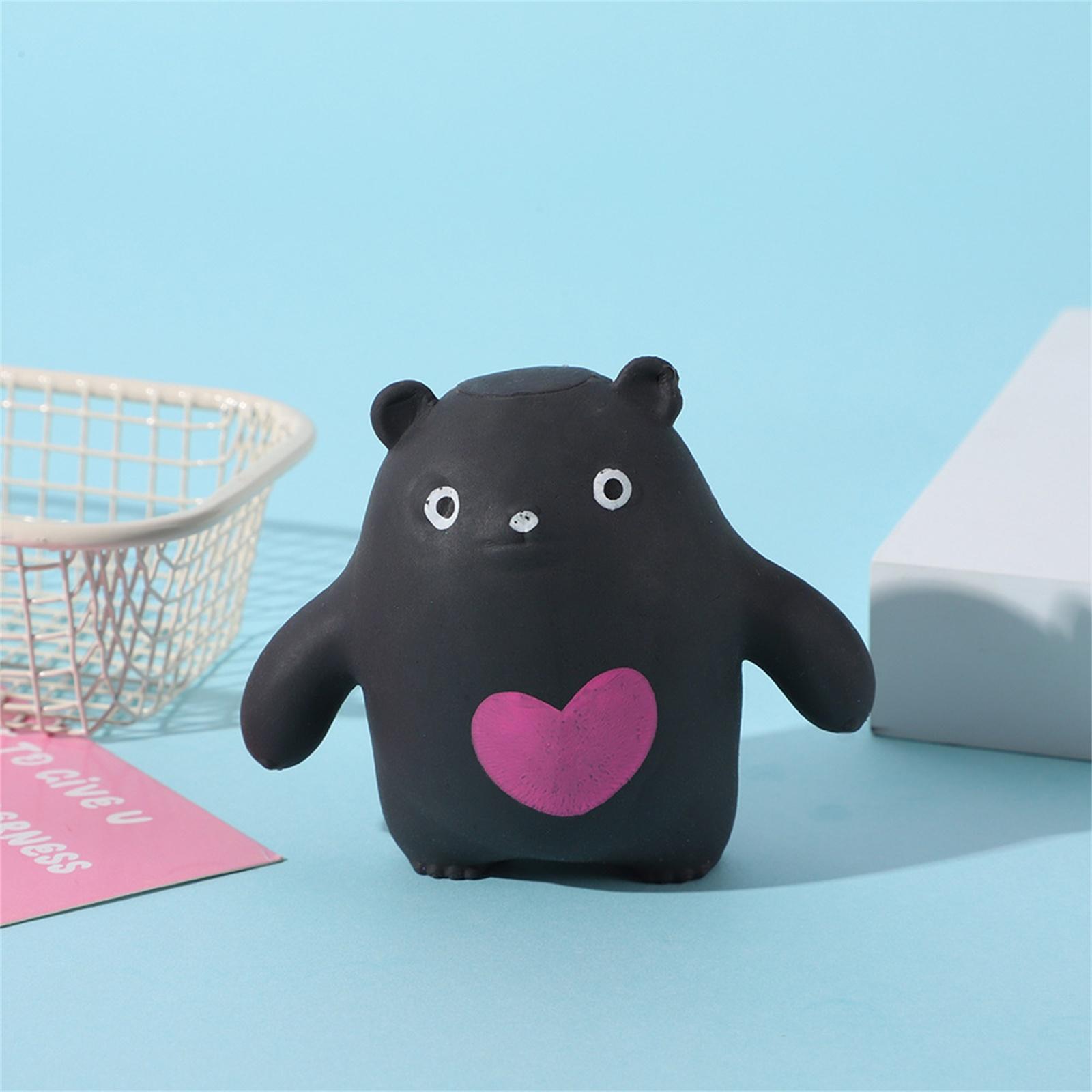 

Cute Bear Stress Relief Toy For Adults, A Therapeutic Gift One Size чёрный
