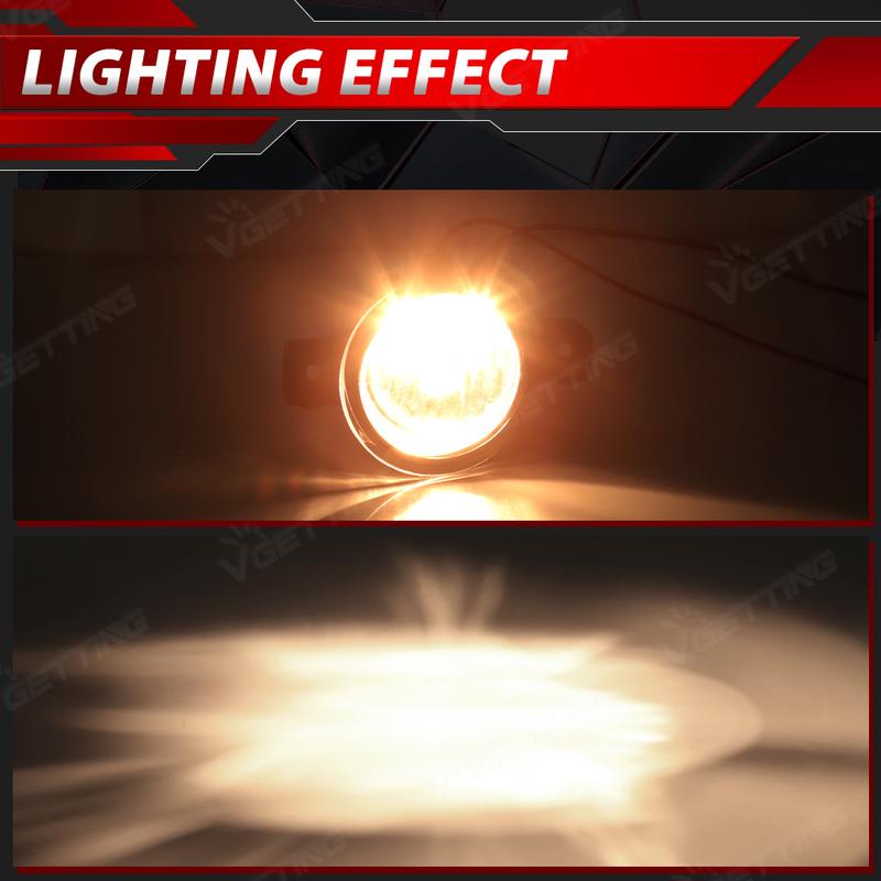 Front Bumper Driving Foglamp Set For Nissan March   Fog Light Assembly With Cover Wire Harness Switch Car Accessories