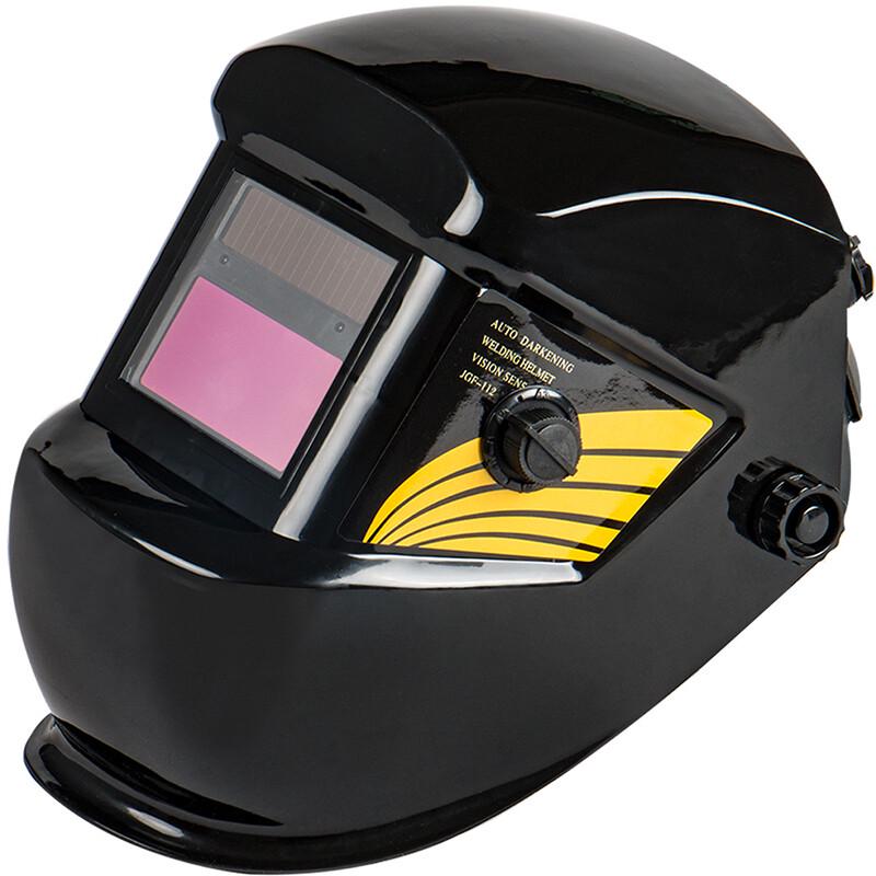 Auto-Darkening Solar Welding Helmet