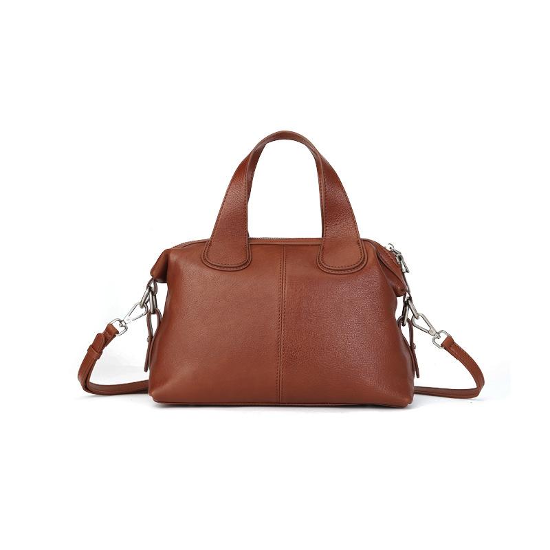 Large Capacity Handbag Genuine Leather Crossbody Bag Girls' Bag