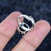 Black Onyx Gemstone 925 Sterling Silver Jewelry Ring Size Adjustable MM-3435