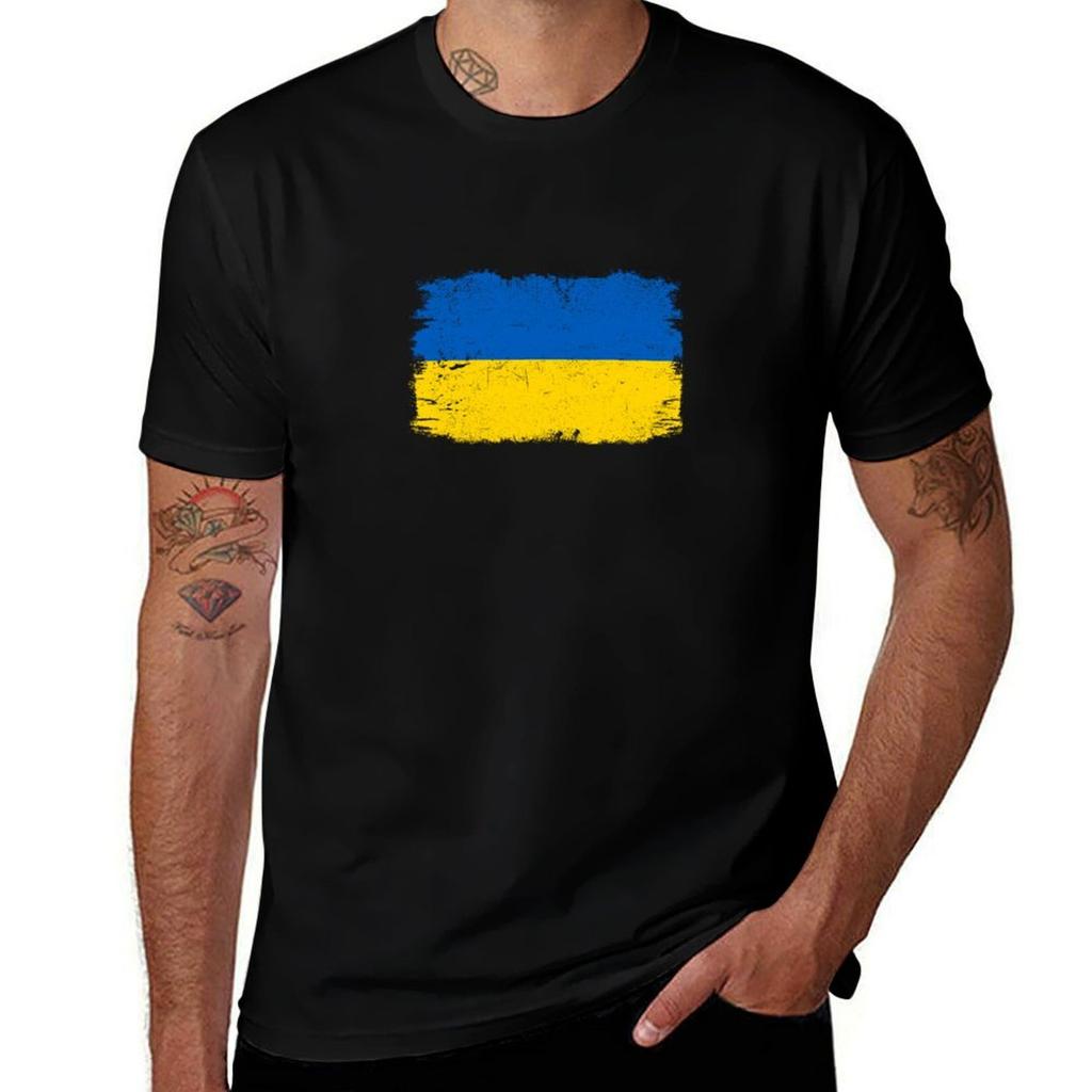 Ukraine Country Flag Ukraine Tourist Ukraine Country Tourist Tshirt Functional Casual Short Sleeve Tee