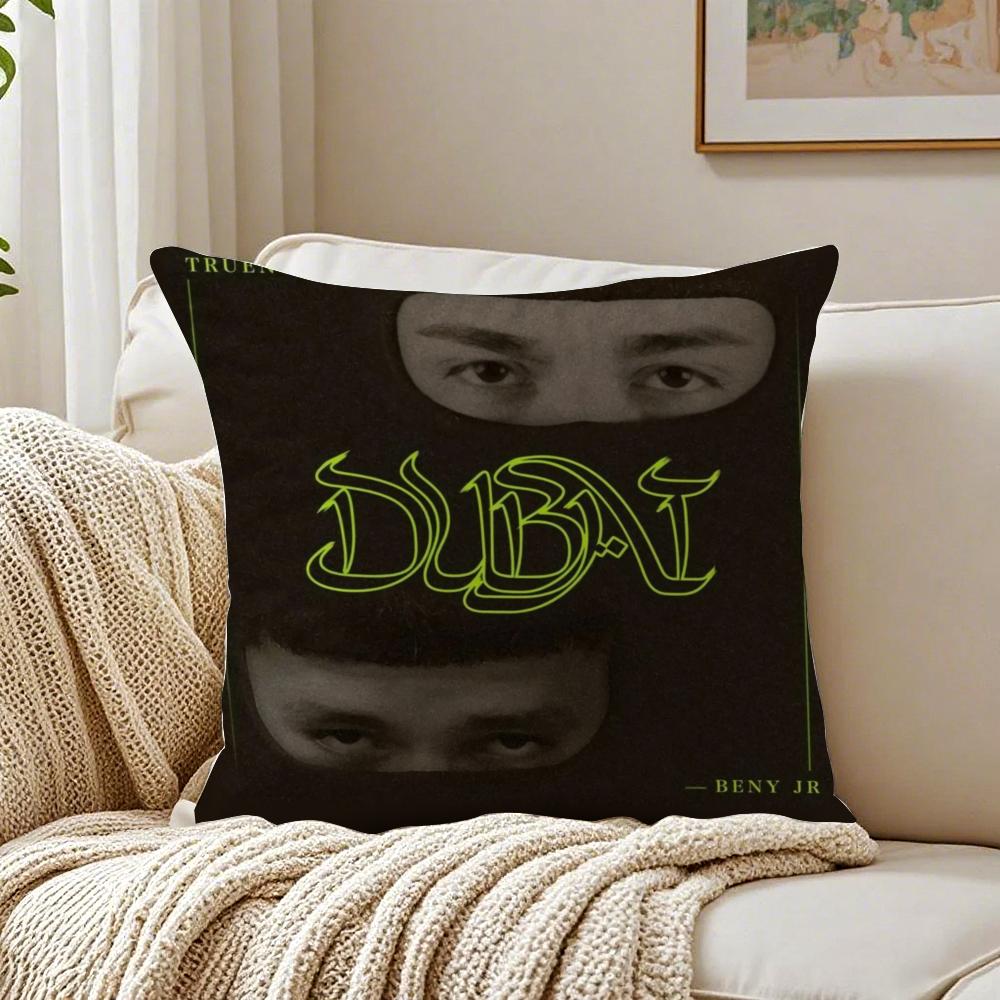Raw Latin Rapper BBENY JR Cushion Cover Pillowcase Antidustmite living Room Sofa Decor Cushion Room