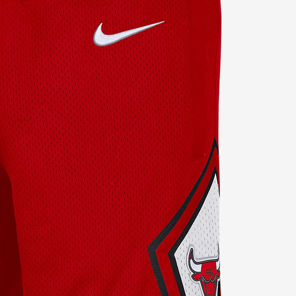 Nike Court Side NBA Chicago Bulls Fan Edition Moisture-Wicking Loose Basketball Pants Men Bottoms Red AJ9164-657