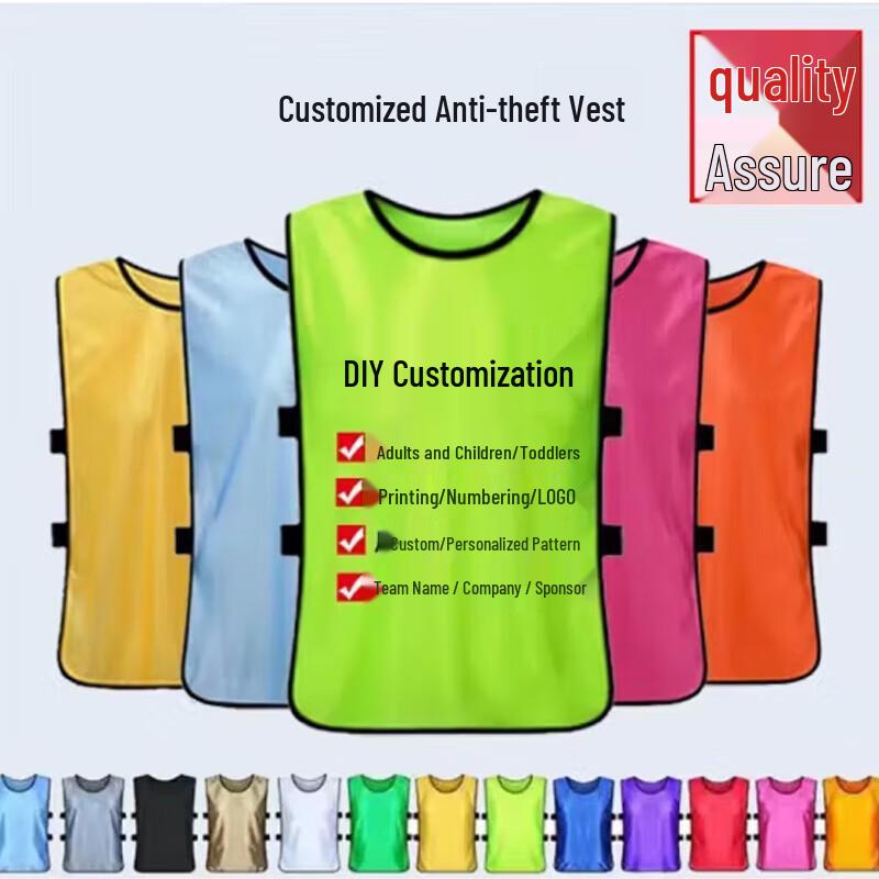 Numbered Sports Training Vest