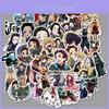 50-piece Unique Japanese Anime "demon Slayer" Graffiti Stickers For Personalizing Luggage Skateboards And Notebooks Durable Stickers