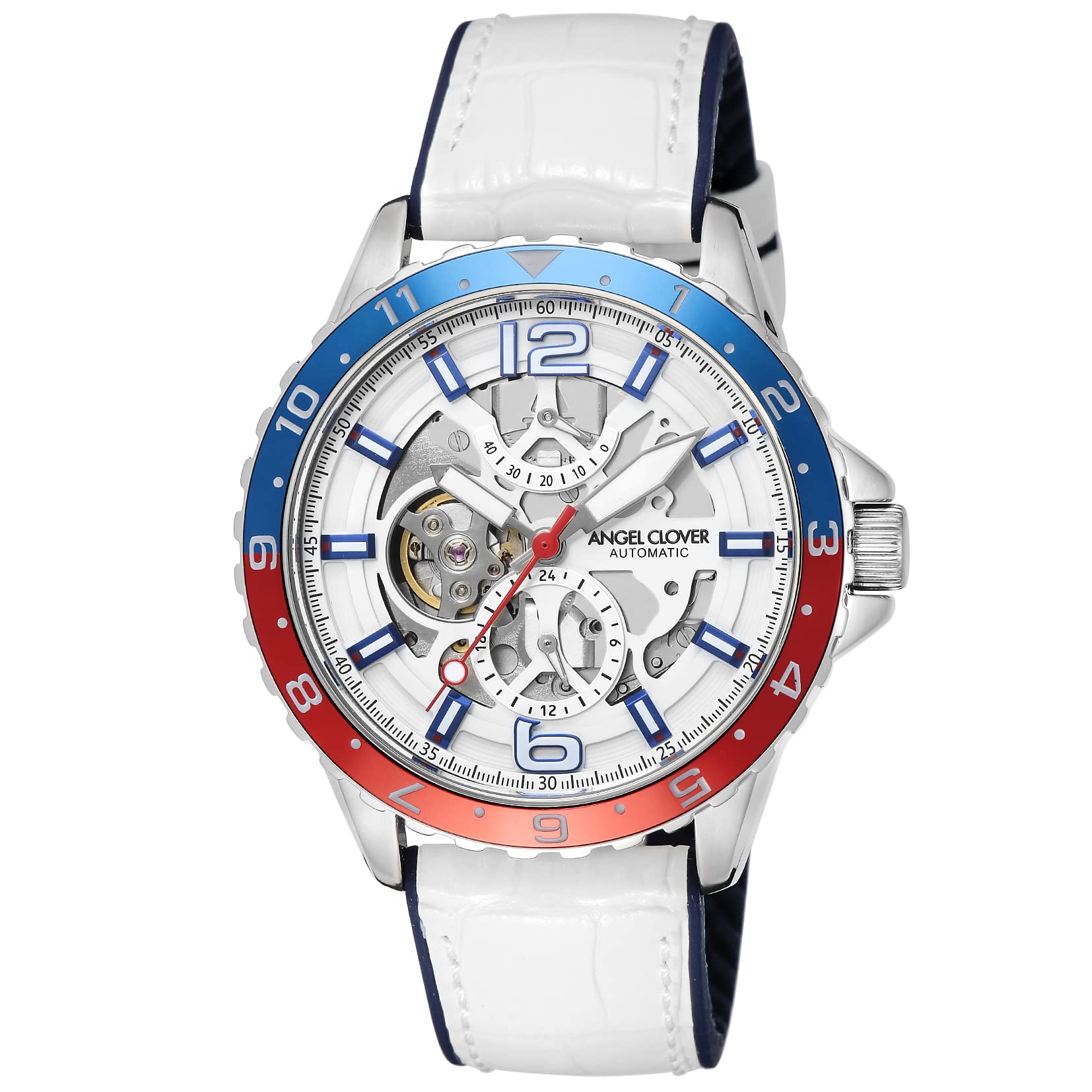 

Чоловічий годинник Time Craft Diver Automatic White [ANGELCLOVER] TCA45SWH-WH білий