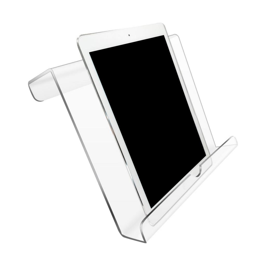 Treadmill Tablet Holder Exercise Bike Reading Stand Acrylic Book Holder Easy Setup for Gym Exercising