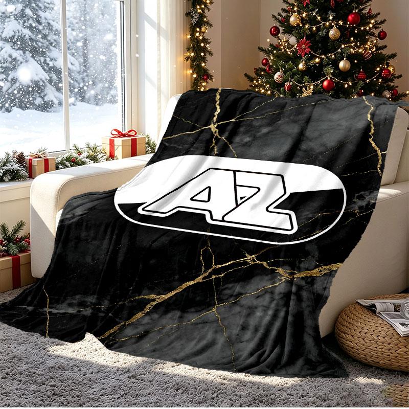 AZ Alkmaar Pattern Blanket for Home Decoration, Bed, Sofa, Car Travel, Camping, Suitable for All Seasons, Birthday Christmas Gift