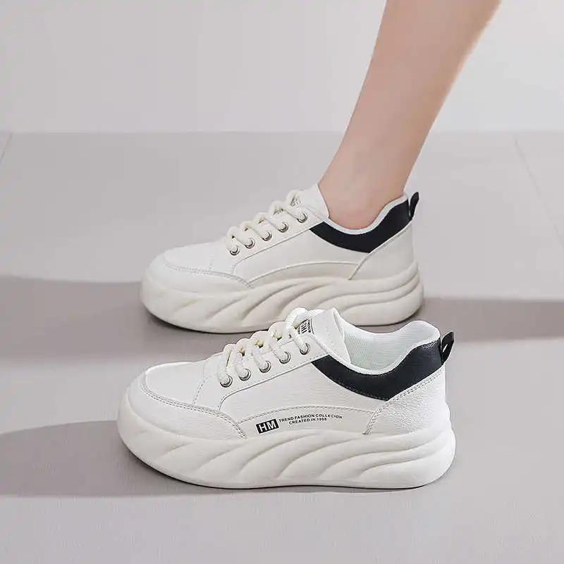 Brown Autumn-spring Size 42 Women Shoes Vulcanize Sneachers Donna Pink Women Sneakers Sports Best Selling Loafersy Sneekers