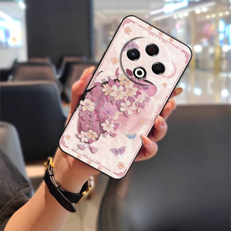Soft case TPU Phone Case For Tecno Spark30 4G/KL6 Cute Back Cover Phone Pouch Waterproof Durable Oil Painting Full wrap