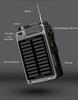 Emergency Solar Hand-Crank Radio and Flashlight for Disaster Preparedness