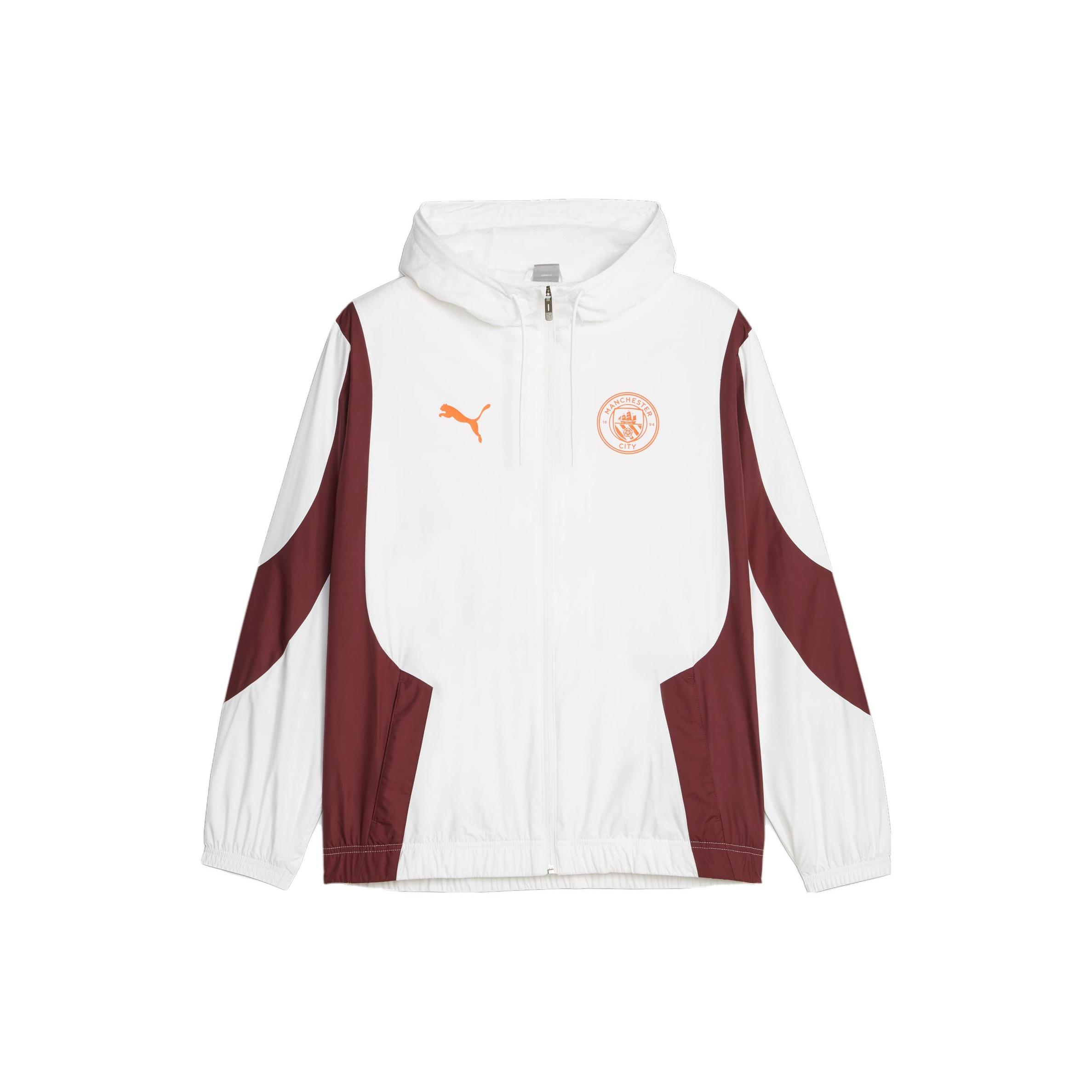 

Новая предматчевая куртка PUMA Manchester City Manchester City для мужчин, белая, 772846-11 M