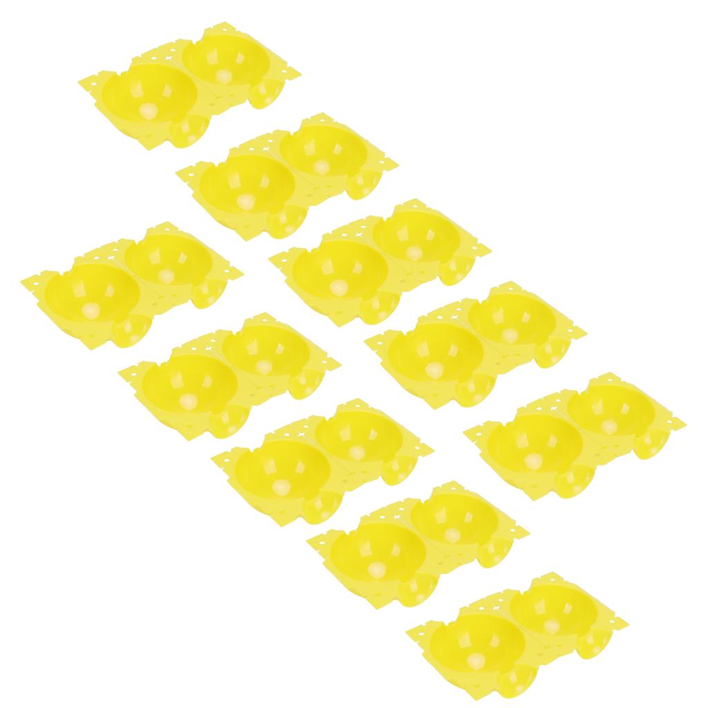 Reusable Plant Rooting Device High Pressure Propagation Ball Box Plant Grafting BallYellow S 10PCS