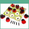 Wooden Insect Ladybug Number Matching Puzzle For Children Parentchild Interactive Learning Toy