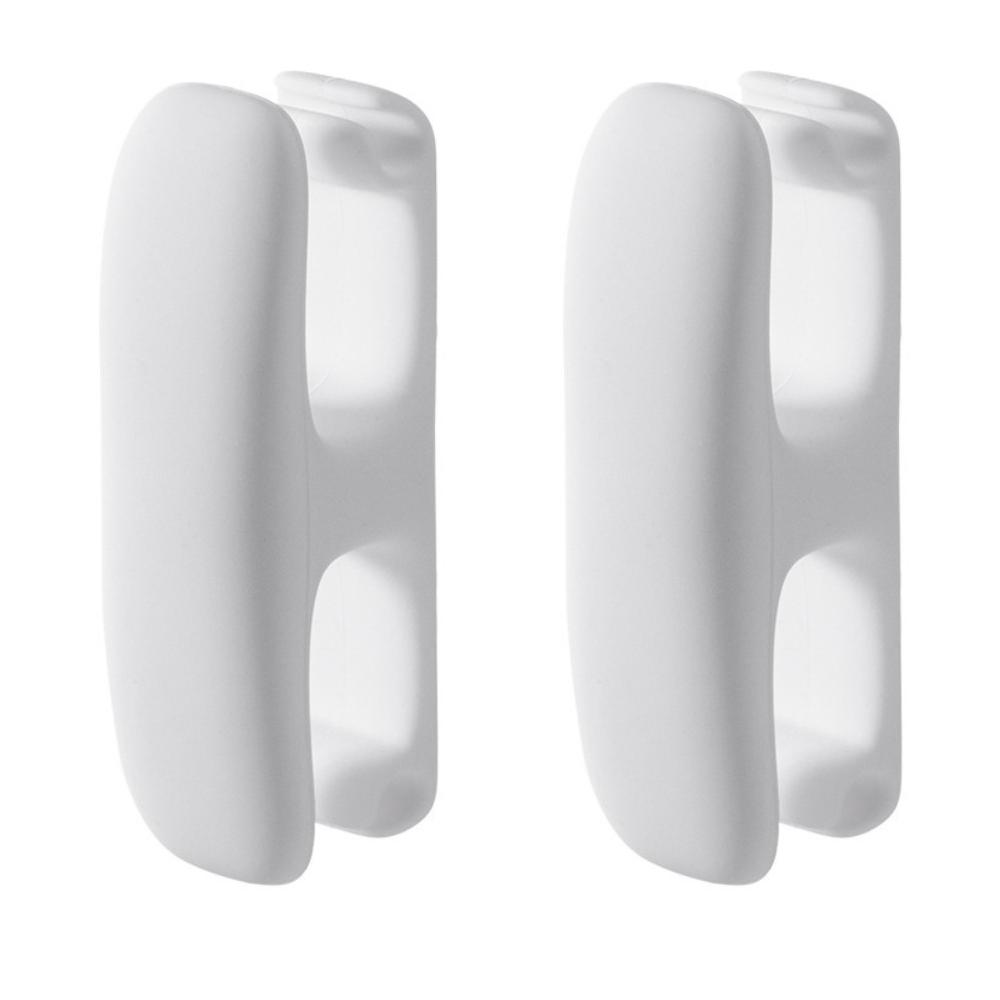 

2 PCS Placement Rack Cord Wire Organizer Silicone Appliance Stand Safety Cord Hooks Household белый