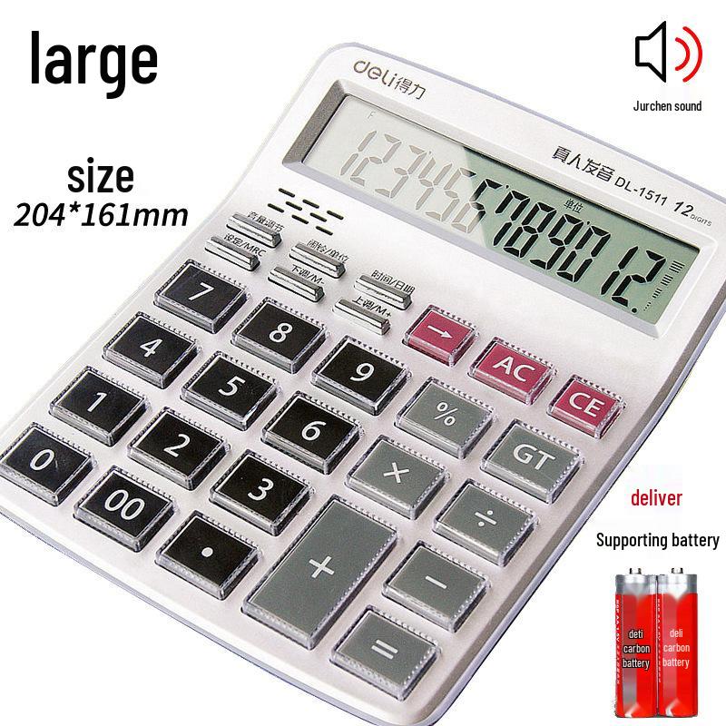 Financial Student Calculator by Deli Stationery