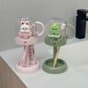 Cute Toothbrush & Toothpaste Storage Rack Set with Cup