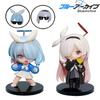 2 Kinds Blue Archive Anime Figurine Arona Prana Game Character Q Version Cartoon Collectible Model Face Changing Toys Gifts