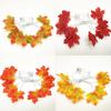 Weihnachten Ahorn Anhänger Blätter Beleuchtete Herbstgirlande 102030 LED Lichterkette