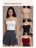 Autumn/Winter Rose Floral Lace Spaghetti Strap Seamless Bandeau Vest