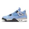 Air Jordan 4 Retro University Blue Men Sneakers Tech-Grey White Black CT8527-400
