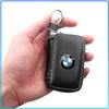 1Pcs Leather Emblem Car Key Case Keychain Zipper Key Case Bag For BMW M Performance 1 3 5 7 Series M3 M4 M5 M6 X1 X3 X5 X6 X7 E30 E34 E36 E39 E4