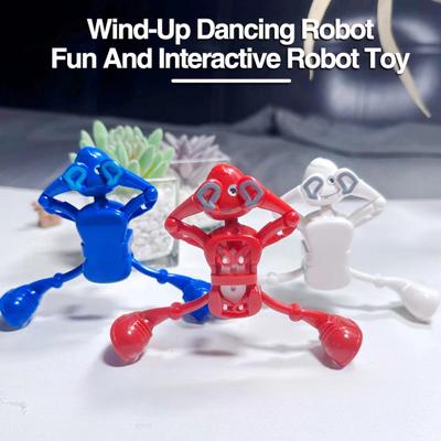 Robot Danzante Adorabile Giocattolo Danzante a Carica Gioioso Educativo Divertente Giocattolo a Orologeria Regalo per Bambini
