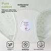 Ladies Spring and Autumn Cotton Breathable Antibacterial Wrapped Hip Extended Crotch High Waist Triangle Briefs